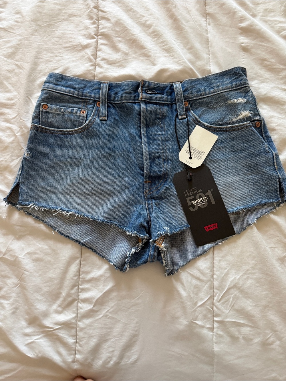 Levi's 501 Micro Shorts - NWT